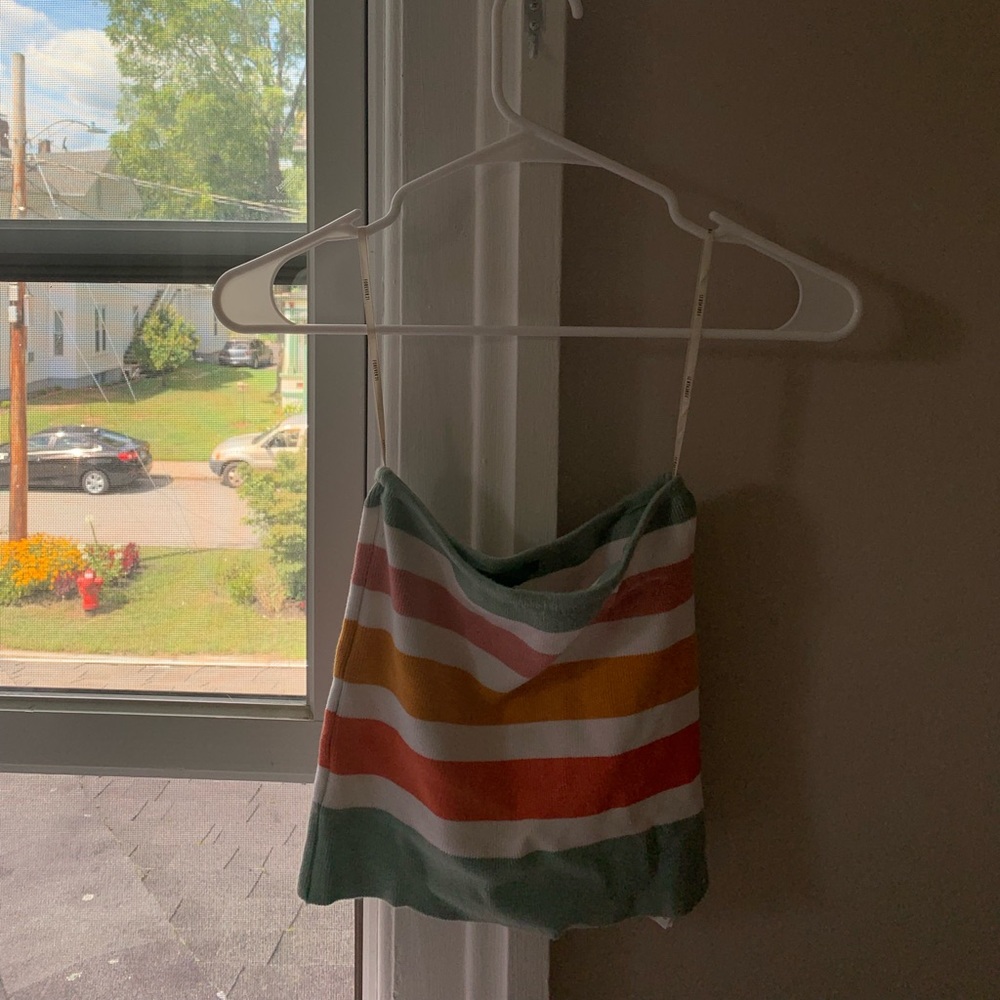 Striped Tube Top